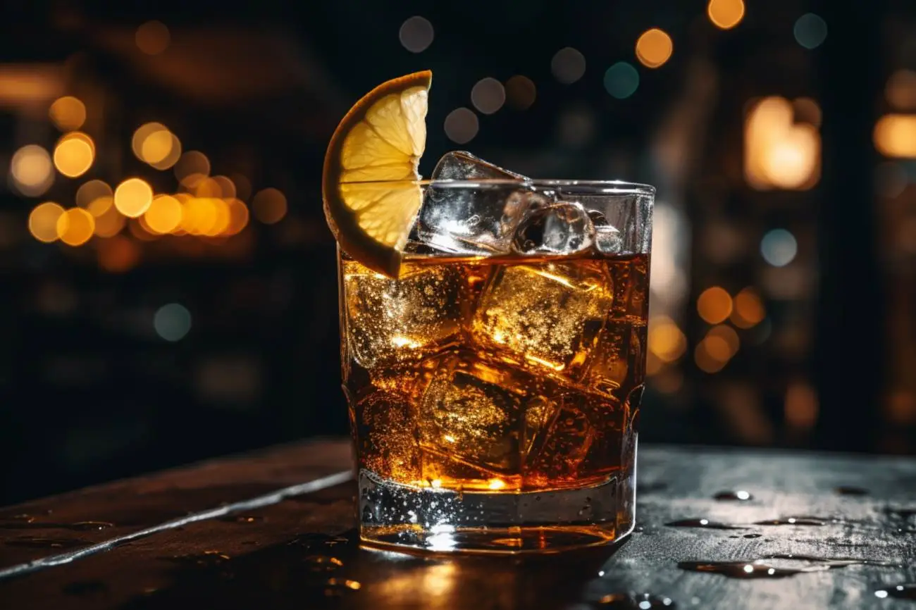 Whisky cola: a classic cocktail delight